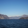 Panoramica sull'alto lago